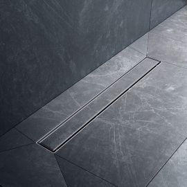 Трап для душа линейный AM.PM MasterFlow W01SC-U11-060-04SB универсальный затвор Tile 60 см_