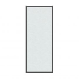 Боковая стенка Grossman 200.K33.05.80.21.02 Style 80х195 см черный матовый стекло шиншилла_