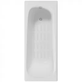 Ванна чугунная Delice Continental 120х70 с антискользящим покрытием DLR230640-AS с ножками_