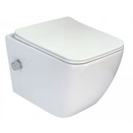 Подвесной унитаз-биде Esbano LEON-WB White_