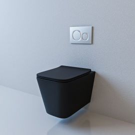 Унитаз подвесной Esbano GARTEZ Matt Black_