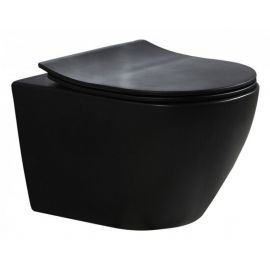 Унитаз подвесной Esbano AMAPOLA-N Matt Black_
