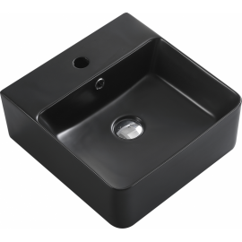 Раковина накладная Esbano CIRCON-40 matt black_