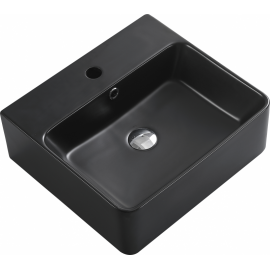 Раковина накладная Esbano CIRCON-46 matt black_