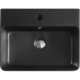 Раковина накладная Esbano CIRCON-52 matt black_