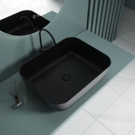 Раковина накладная Esbano ASTANES-N matt black_