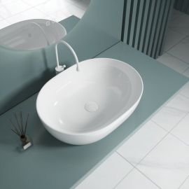 Раковина накладная Esbano CORAL-N White_