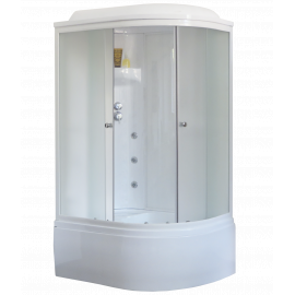 Душевая кабина Royal Bath RB 8120BK3-WC, левая_