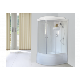 Душевая кабина Royal Bath RB 8120BK6-WT, правая_