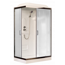 Душевая кабина Royal Bath 8120HP1-M-CH (матовое) правая 120x80x217_