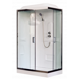 Душевая кабина Royal Bath 8120HP1-T-CH (прозрачное) левая 120x80x217_