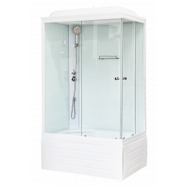 Душевая кабина Royal Bath  RB 8100BP5-WT, левая_
