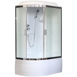 Душевая кабина Royal Bath 8120BK1-M-CH (матовое) правая 120x80x217_