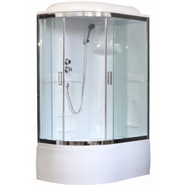 Душевая кабина Royal Bath 8120BK1-T-CH (прозрачное) правая 120x80x217_