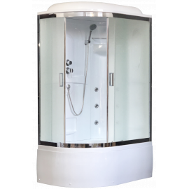 Душевая кабина Royal Bath 8120BK2-M-CH (матовое) правая 120x80x217_