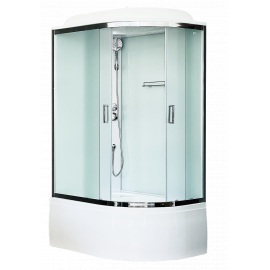 Душевая кабина Royal Bath  RB 8120BK5-WC-CH, левая_