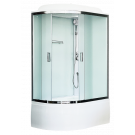 Душевая кабина Royal Bath  RB 8120BK5-WC-CH, правая_