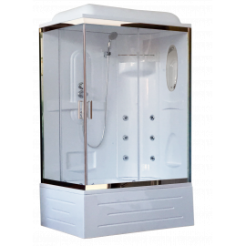 Душевая кабина Royal Bath 8120BP2-T-CH (прозрачное) правая 120x80x217_