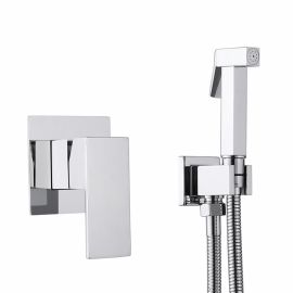 Смеситель ABBER Daheim AF8225 с гигиеническим душем хром_