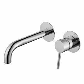 Смеситель ABBER Wasser Kreis AF8112 для раковины скрытого монтажа хром_