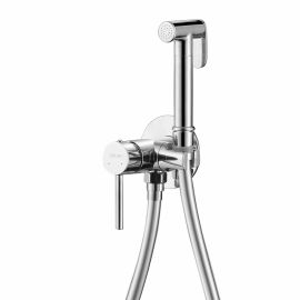 Смеситель ABBER Wasser Kreis AF8125 с гигиеническим душем хром_