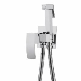 Смеситель ABBER Wasserfall AF8625 с гигиеническим душем хром_