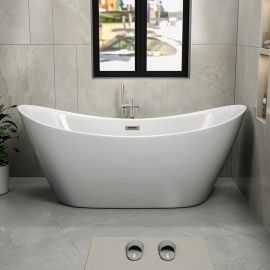 Ванна Ceruttispa NEMI180 акриловая отдельностоящая 1800x800x690_