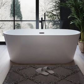 Ванна Ceruttispa RESIA150 акриловая отдельностоящая 1500x750x580_