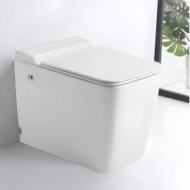 Унитаз Ceruttispa MAIELLA Pulse приставной с функцией импульсного смыва безободковый CT10196 590х360х445_