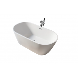 Ванна Ceruttispa RESIA170MWII акриловая отдельностоящая белая матовая 1700x750x600_