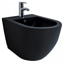 Биде подвесное Esbano GARCIA Black 37х55х32.5 см_