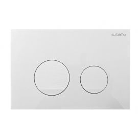 Клавиша для инсталляции ESBANO SLIM-37GW глянцевый белый_