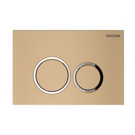 Клавиша смыва Grossman Galaxy 700.K31.01.310.310 золото матовый_