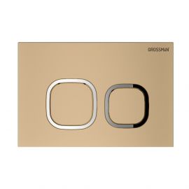 Клавиша смыва Grossman Cosmo 700.K31.02.310.310 золото матовый_
