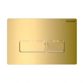 Клавиша смыва Grossman Pragma 700.K31.03.300.300 золото глянцевый_