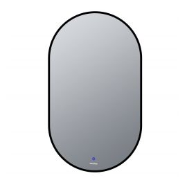 Зеркало Grossman NERO-промо BLACK 600х1000х45 LED с сенсорным выключателем_