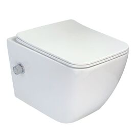 Унитаз-биде подвесной ESBANO LEON-WBN White 515x360x395_