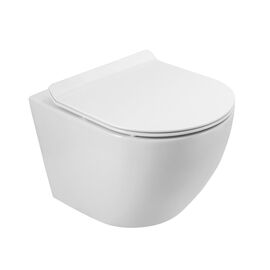 Унитаз подвесной безободковый BelBagno SFERA-TOR BB046CH-TOR/BB2111SC_