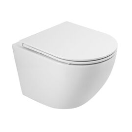 Унитаз подвесной безободковый BelBagno SFERA-TOR BB046CH-TOR/BB870SC_