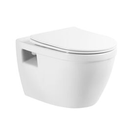 Чаша унитаза подвесного BelBagno LOTO c креплением и сиденьем дюропласт soft close BB070CHR/SC_