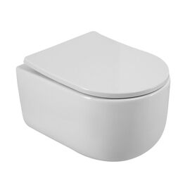Унитаз подвесной безободковый BelBagno SOFT-TOR BB084CH-TOR/BB2031SC_