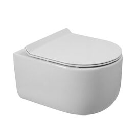 Унитаз подвесной безободковый BelBagno SOFT-TOR BB084CH-TOR/BB2111SC_