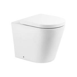 Унитаз приставной безободковый BelBagno FLAY-R BB1003CBR/BB865SC_