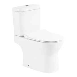 Унитаз-компакт безободковый BelBagno STEAM BB130CPR/BB130SC_