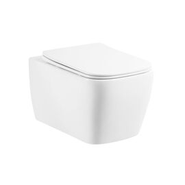 Унитаз подвесной безободковый BelBagno VENETO BB132CHR/BB132SC_