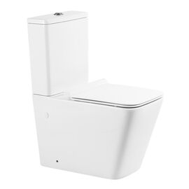 Унитаз-компакт безободковый BelBagno ARDENTE-R BB02093CPR/BB2112SC_
