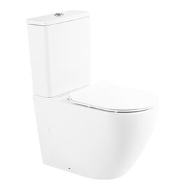 Унитаз-компакт безободковый BelBagno SFERA-R BB2141CPR/ BB2111SC_