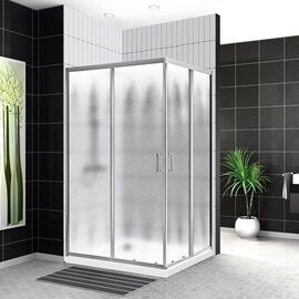 Душевой уголок BelBagno UNO-195-AH-2-120/90-CH-CR, Размер: 120х90, Профиль: Хром, Стекло: Матовое_