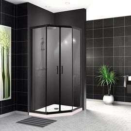 Душевой уголок BelBagno UNO-195-P-2-90-C-NERO_