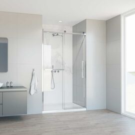 Душевая дверь Vincea Como Soft VDS-1CS130CL 1300 хром стекло прозрачное, Размер: 130, Профиль: Хром_